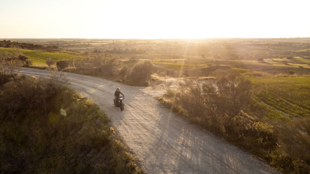 open road motorbike